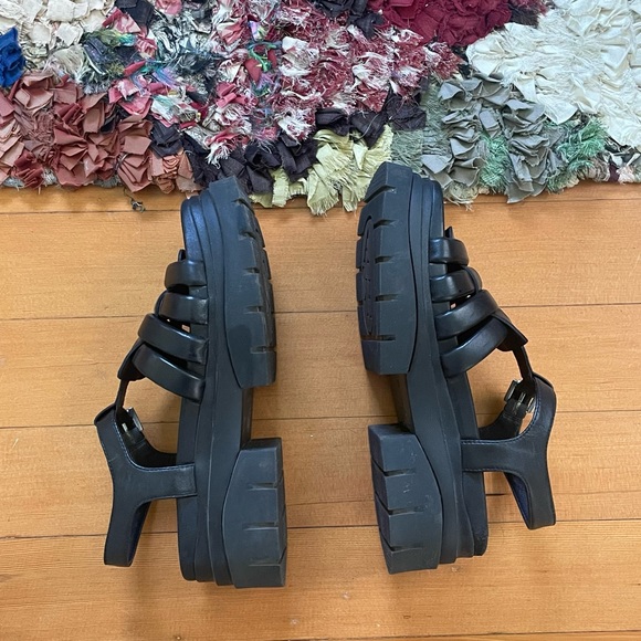 ASH Platform Fisherman Sandals - Picture 3 of 5